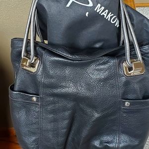 B.Makowski leather handbag